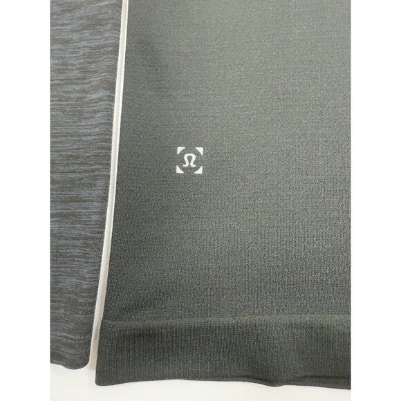Lululemon Mens Metal Vent Tech 1/4 Zip Pullover Shirt Size Medium Black - Picture 8 of 12